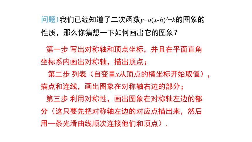 湘教版九年级数学下册课件：1.2 第4课时 二次函数y＝a(x-h)2+k 的图象与性质(共17张ppt）