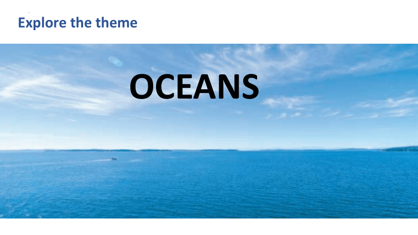 人教版（2019）选择性必修第四册Unit3 Sea Exploration Project 课件-(共18张PPT)