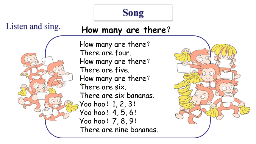 Unit 8 Counting  Practices & Song & Activities 课件(共24张PPT)