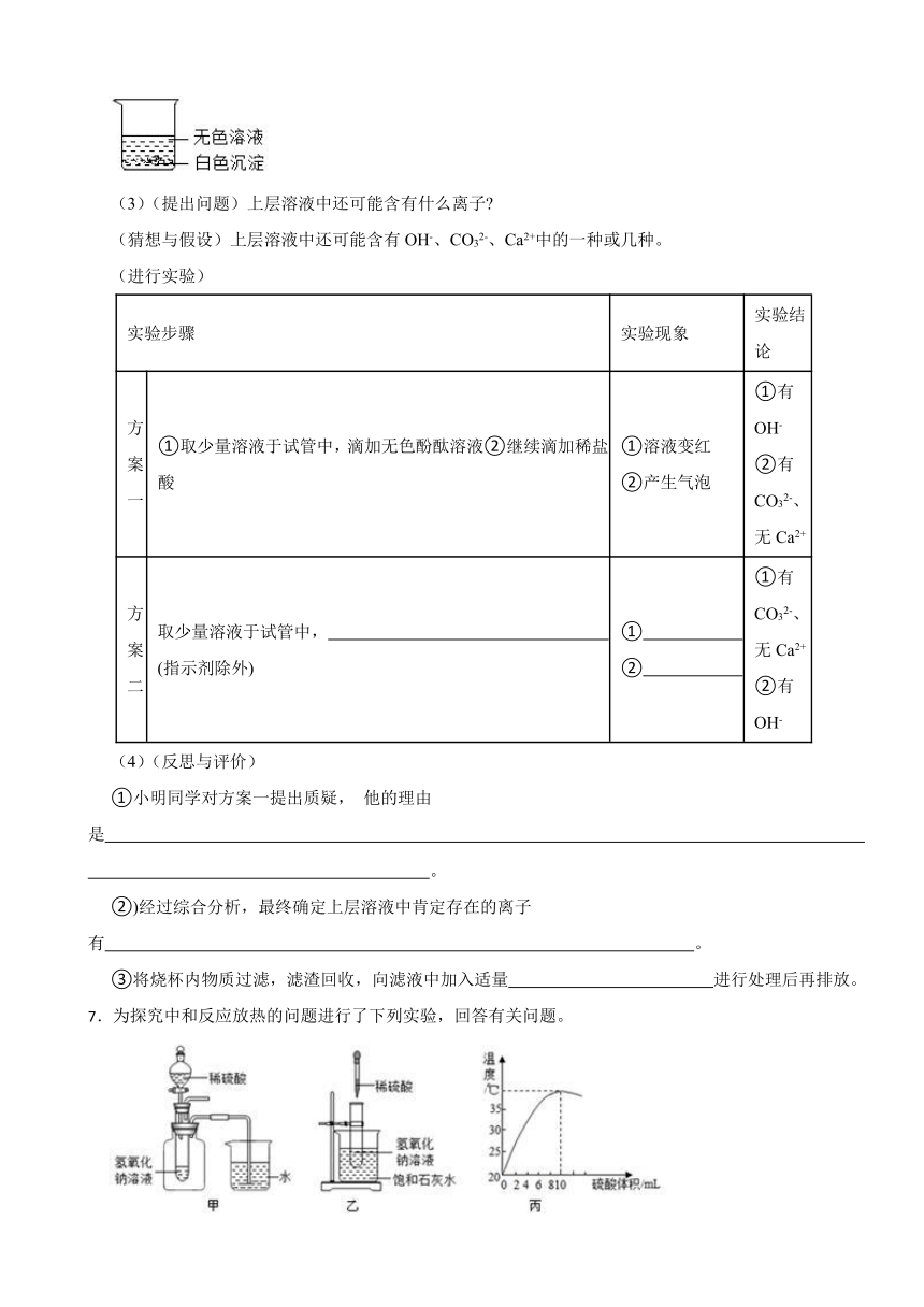 2024年中考化学备战二轮复习----实验探究题(含解析)