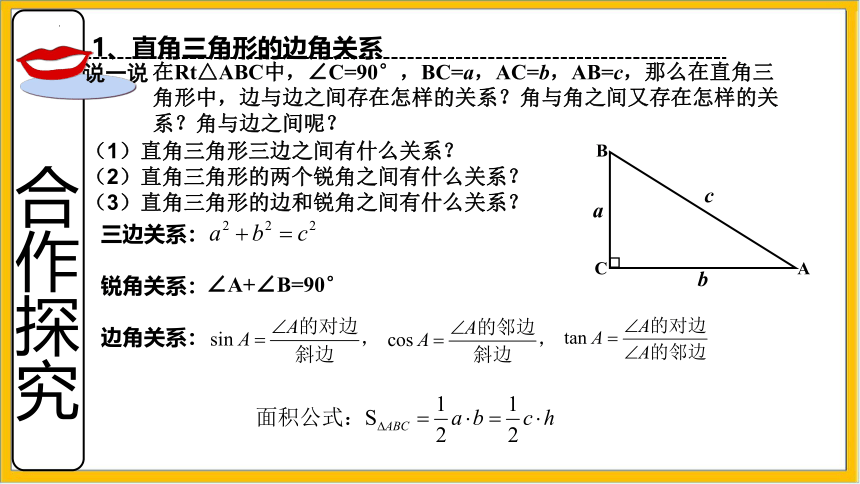 4.3 解直角三角形（精讲课件）(共12张PPT)