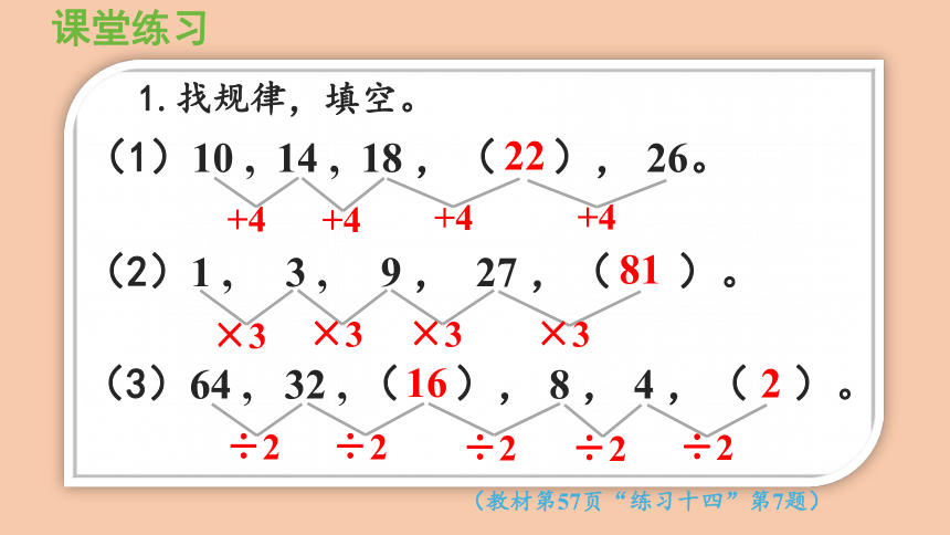 西师大版三年级数学上册4.9 整理与复习（2）   课件（24张ppt）
