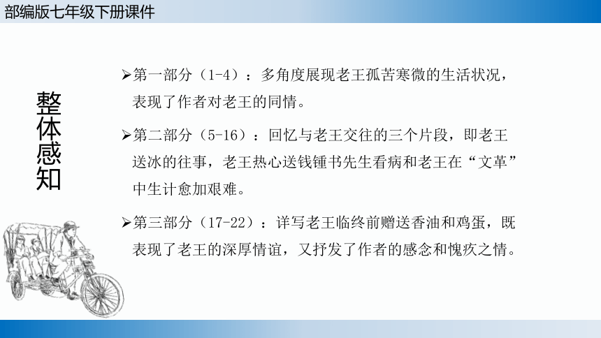 第11课《老王》课件（30张PPT）2021-2022学年部编版语文七年级下册