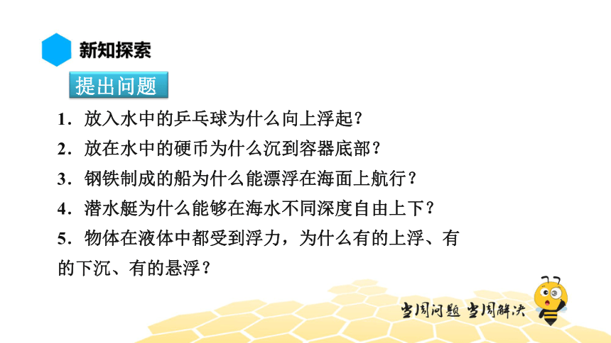 物理八年级-10.4【预习课程】物体的浮沉条件及应用（7张PPT）