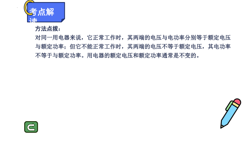 18.2电功率（第2课时）习题课件(共19张PPT) 2023-2024学年人教版物理九年级全一册