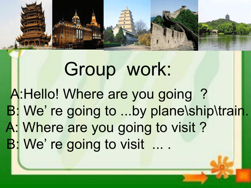 Unit3 We are going to travel.(Lesson14) 课件(共15张PPT)