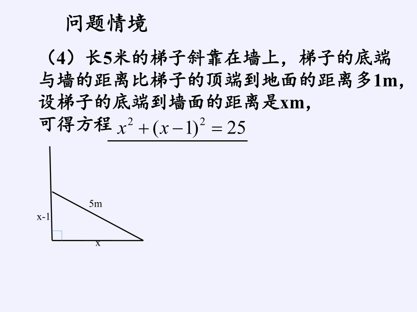 苏科版九年级数学上册 1.1 一元二次方程（共20张）