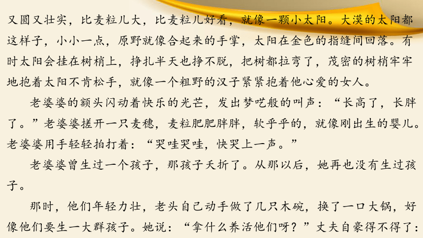 2022届高考语文复习现代文阅读Ⅱ：小说探究：语言艺术课件（42张PPT）