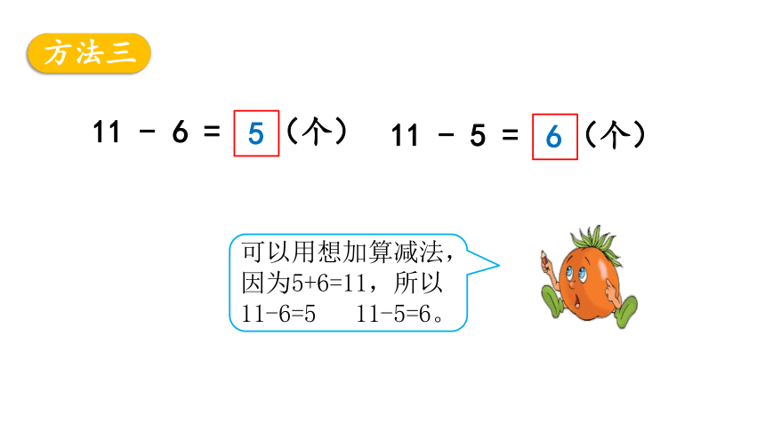 小学数学苏教版一年级下1.3十几减6、5、4、3、2课件（31张PPT)