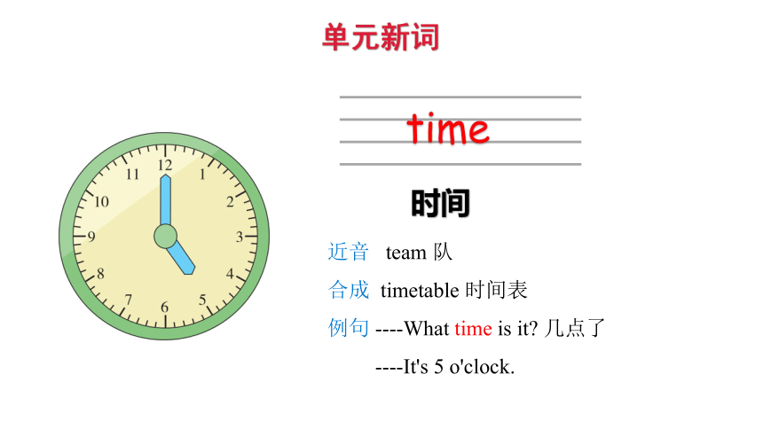 Module 7 Unit 1 What's the time?课件（18张PPT）