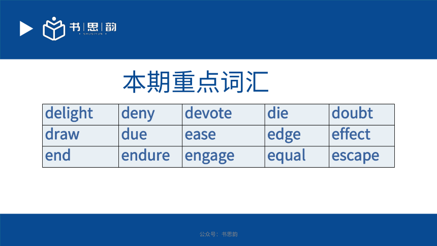 上海高考英语考纲词汇重难点讲解Part 5（PDF版课件）
