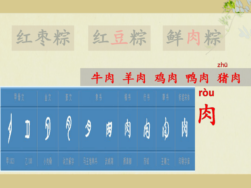 10 端午粽 课件（25张PPT）