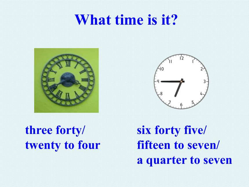 Unit2 What time do you go to school Grammar Focus课件(共41张PPT）