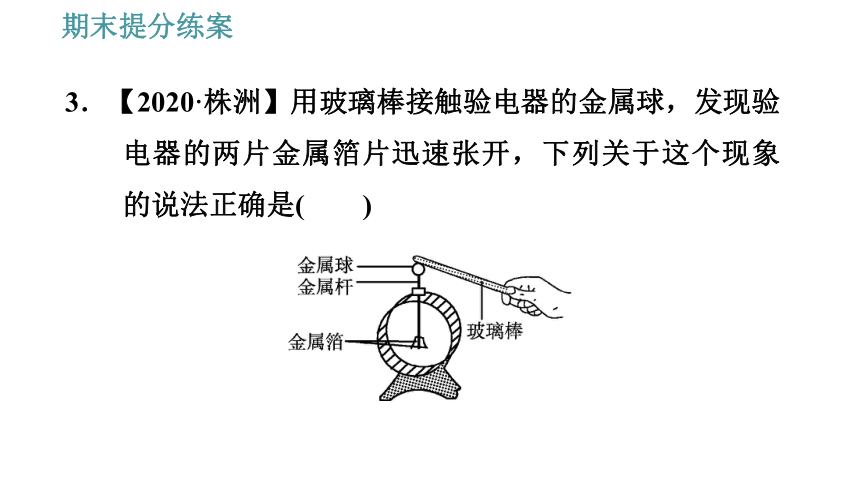 教科版九年级上册物理习题课件 期末提分练案 第2讲 第1课时  达标训练（44张）