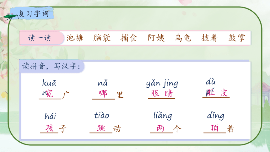 1 小蝌蚪找妈妈 第二课时 课件(共34张PPT)