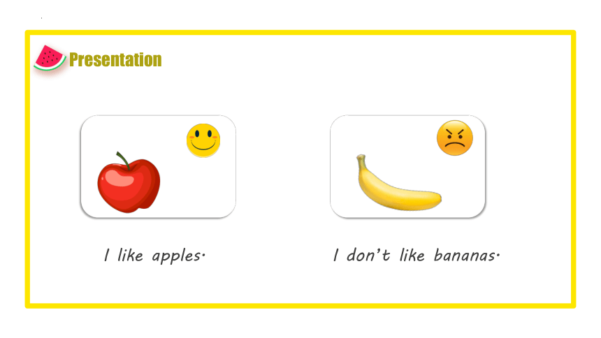 Unit 5 Do you like pears？ Part B Let's talk & Let's play 课件（共13张PPT）