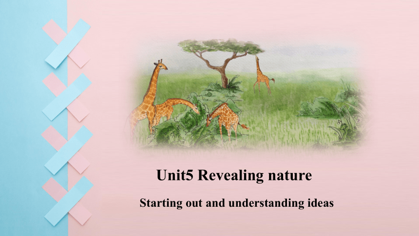外研版（2019）选择性必修第一册 Unit5 Revealing nature Starting out and understanding ideas 名师课件(共25张PPT)