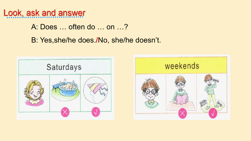 Unit 4 What Do You Do on Saturday Part C 课件（16张PPT）