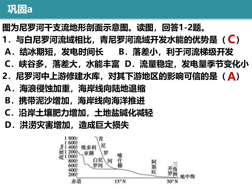 高考地理一轮复习  地球上的水  5河流开发与治理  复习课件（共21张PPT）