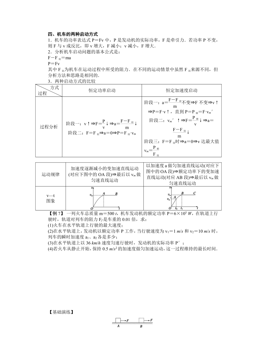 高考物理一轮复习学案 21 功　功率（含答案）