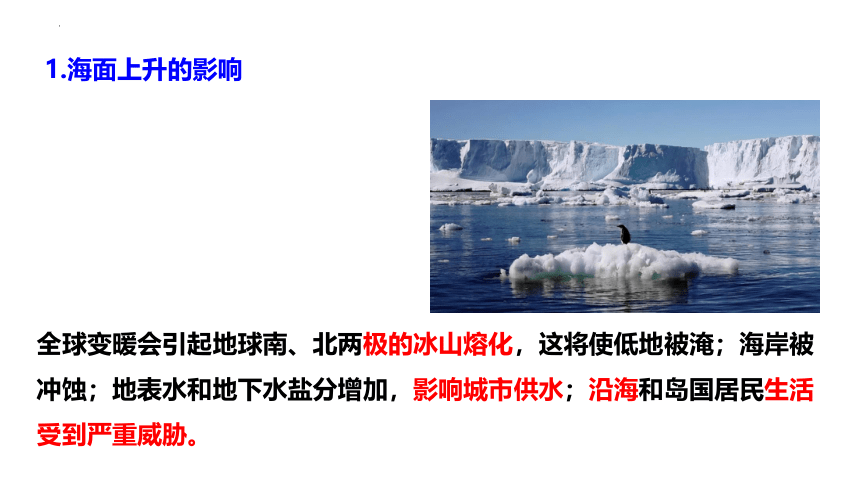 12.5 全球变暖与水资源危机 课件 (共25张PPT) 2022-2023学年沪科版九年级全一册物理