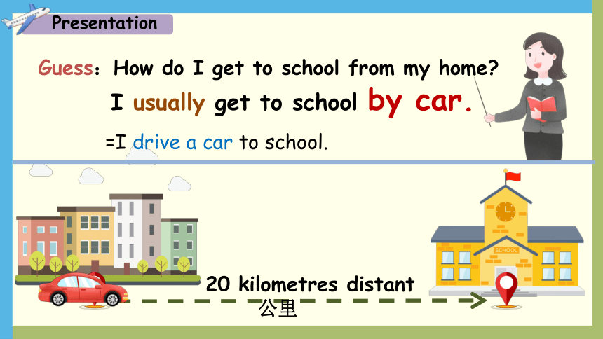 Unit 2 Ways to go to school Part A Let’s learn 课件(共39张PPT)