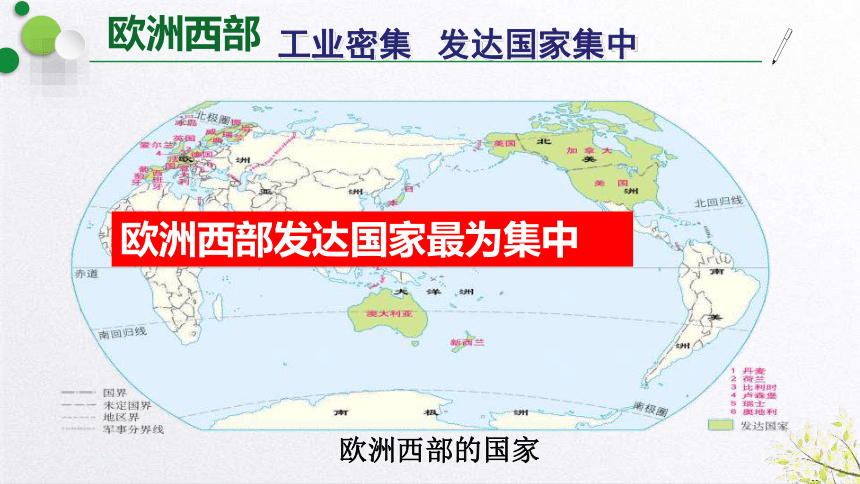 人教版2020-2021学年七年级地理下册8.2欧洲西部 课件（26张PPT）