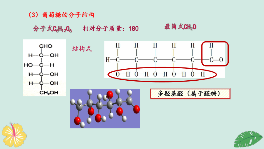 化学人教版（2019）选择性必修3 4.1糖类（共58张ppt）