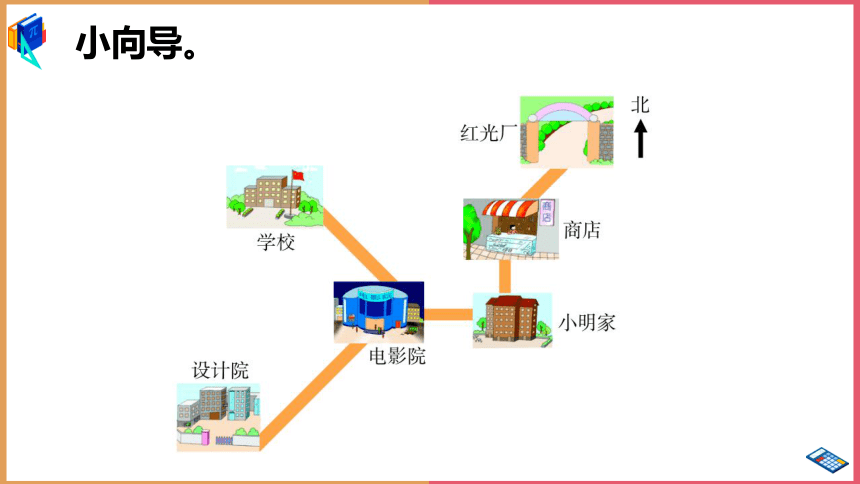 冀教版五年级数学上册课件  《方向与路线 》（16张PPT）