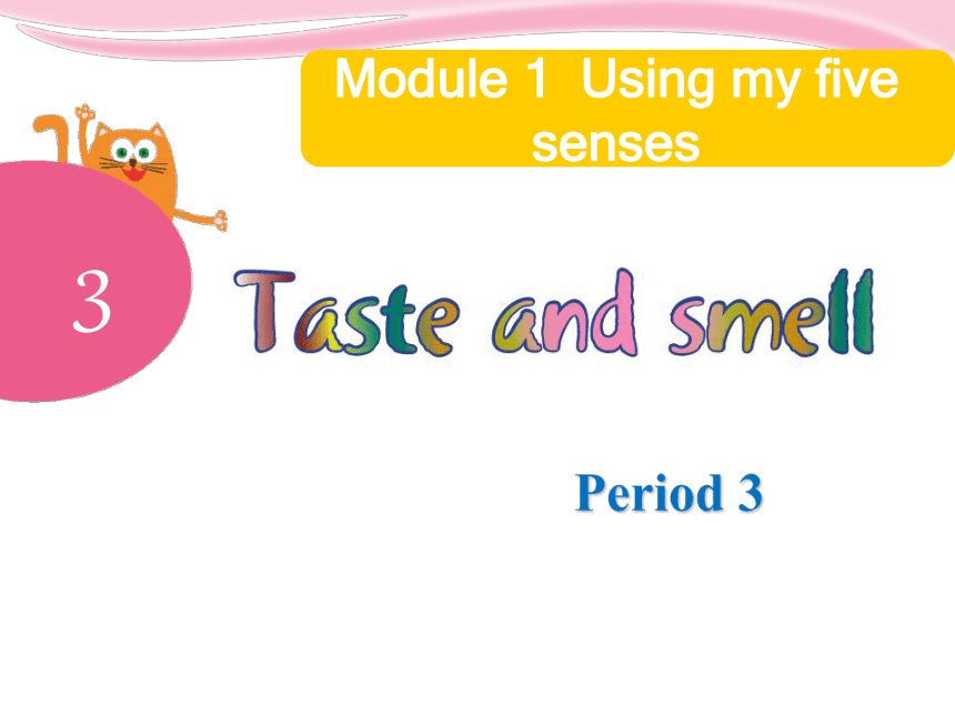 Module 1 Unit 3 Taste and smell Period 3 课件(共14张PPT)