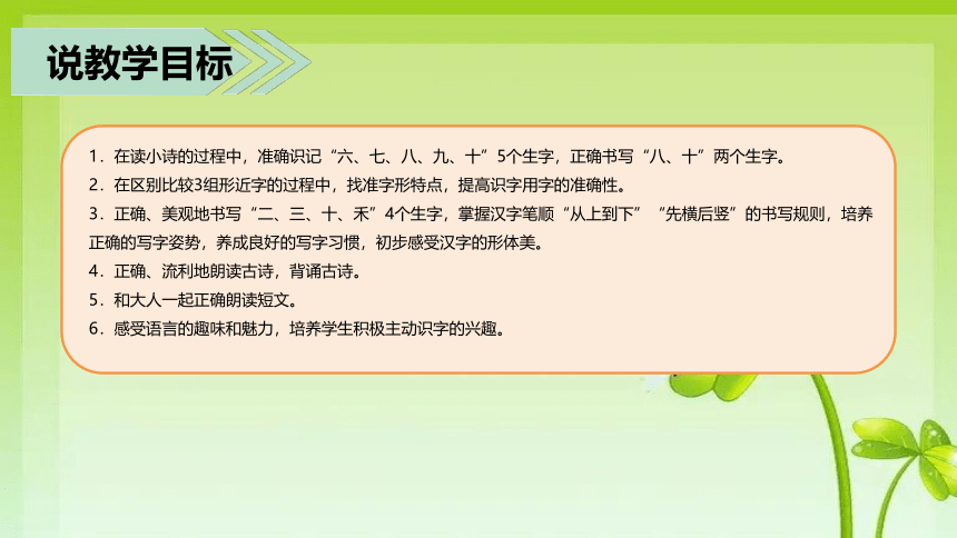 2022部编版小学语文一年级上册 语文园地一 说课课件 (19张PPT)