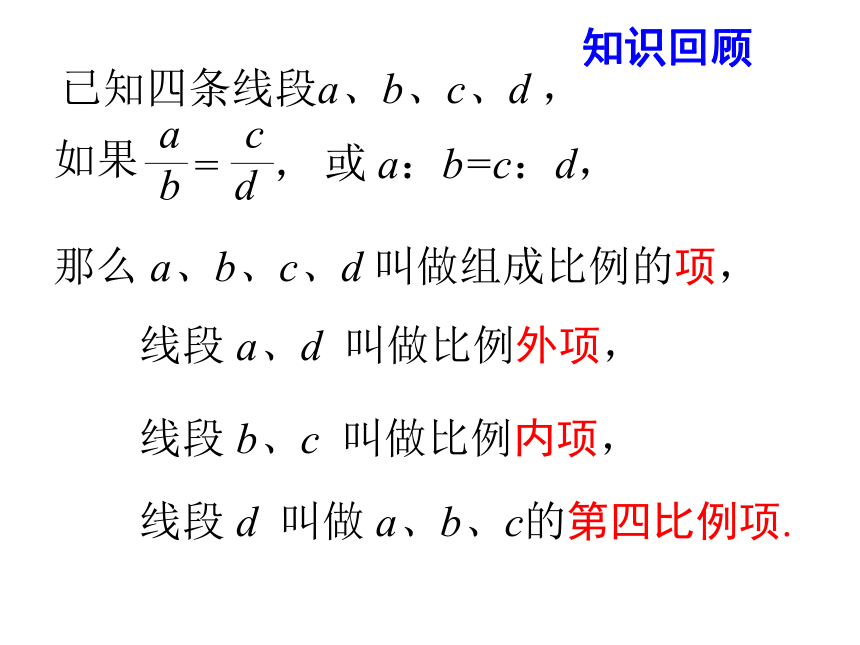 2021-2022学年度沪科版九年级数学上册课件 22.1 比例线段（第3课时）(共24张PPT)