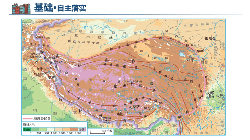 第九章 青藏地区 2022-2023学年八年级地理下学期期中期末考点大串讲课件（商务星球版）(共43张PPT)