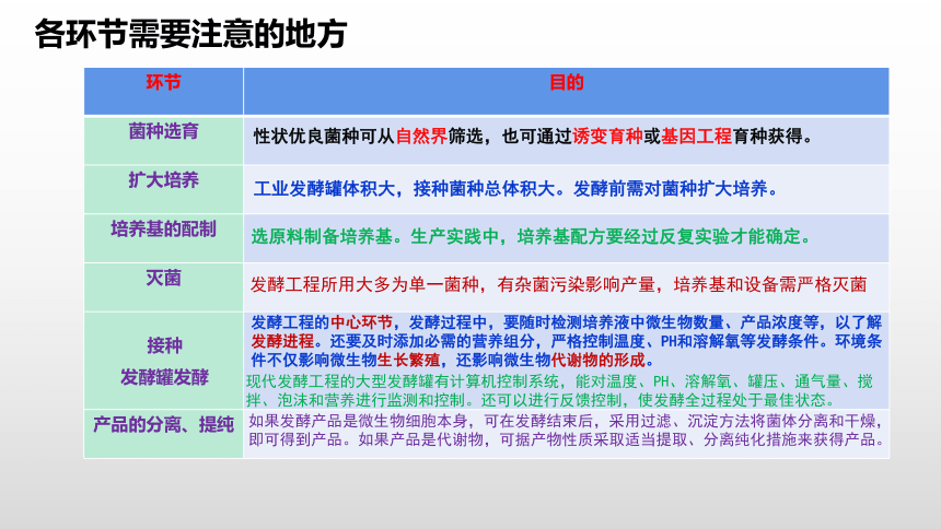 2020-2021学年人教版（2019）高二生物选择性必修三1.3 发酵工程及其应用 课件 （共32张ppt）