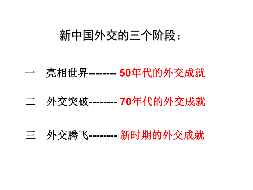 第五单元 国防建设与外交成就 复习课件（31ppt）