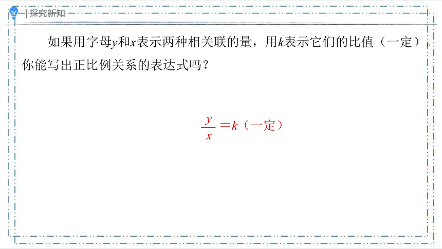 4.2 1 正比例（课件）-(共28张PPT)六年级下册 数学人教版