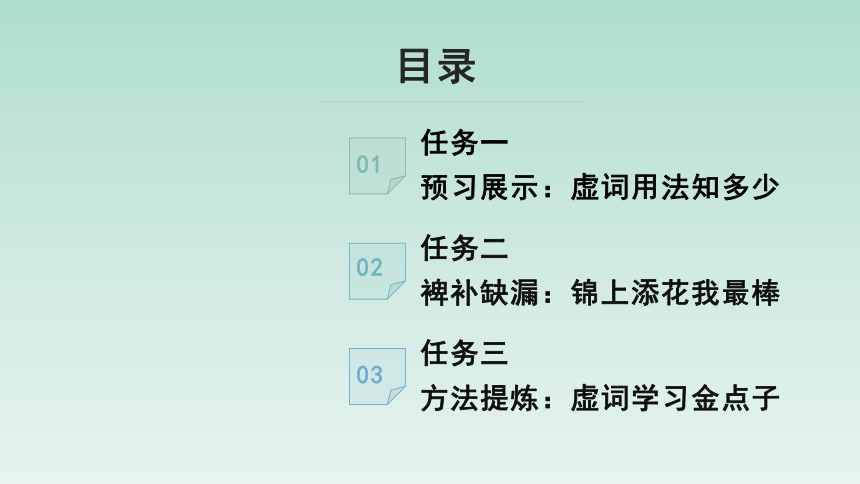 人教版部编（2019）高中语文选择性必修上册课件【实践活动专题】整理与归纳：虚词的梳理(共26张PPT)