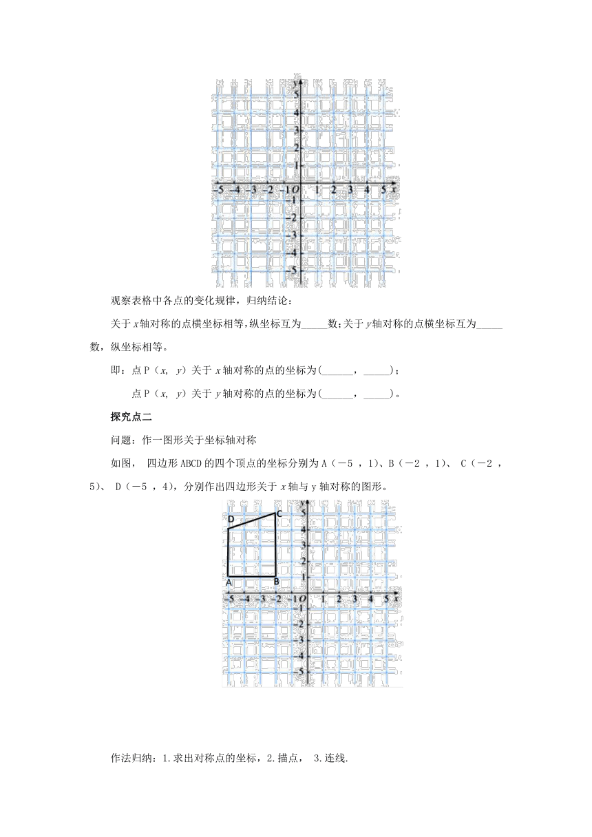 2022-2023学年人教版八年级数学上册   13.2画轴对称图形   第2课时    导学案含答案