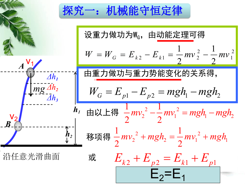 8.4机械能守恒定律 课件 (共31张PPT) 高一下学期物理人教版（2019）必修第二册