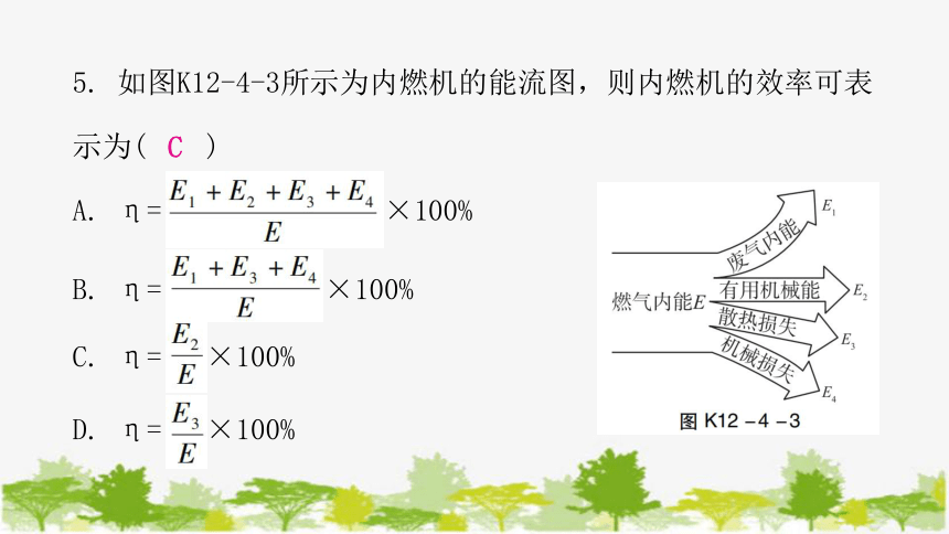 沪粤版九年级上册物理 12.4热机与社会发展 习题课件(共16张PPT)