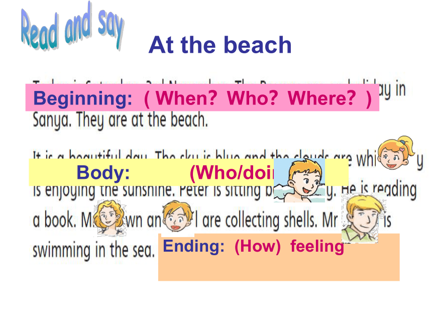 Module 3 Out and about Unit 7 At the beach 课件(共27张PPT)