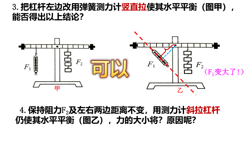 10.1.2科学探究：杠杆的平衡条件—沪科版八年级物理下册 课件（20张PPT）