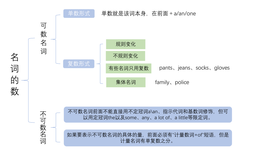 小升初英语通用版 名词的数专题复习课件