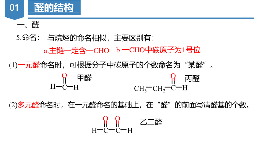 3.3.1醛（教学课件）(共32张PPT)-高二化学（人教版2019选择性必修3）