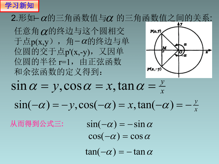 人教版高中数学新教材必修第一册课件：5.3 三角函数的诱导公式(共19张PPT)
