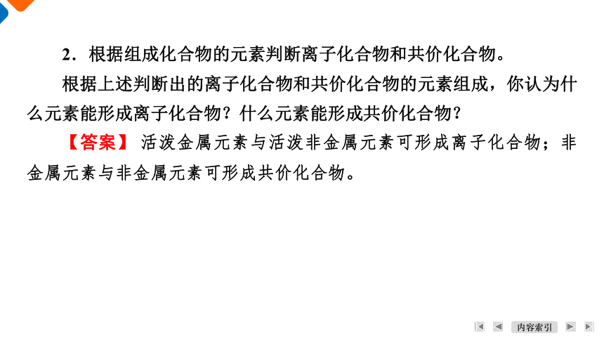 4.3 化学键 课件 2023-2024学年高一上学期化学人教版（2019）必修第一册（共32张PPT）