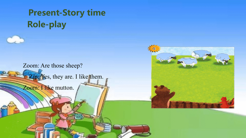 Unit 4  At the farm Part C  Story time课件(共15张PPT)