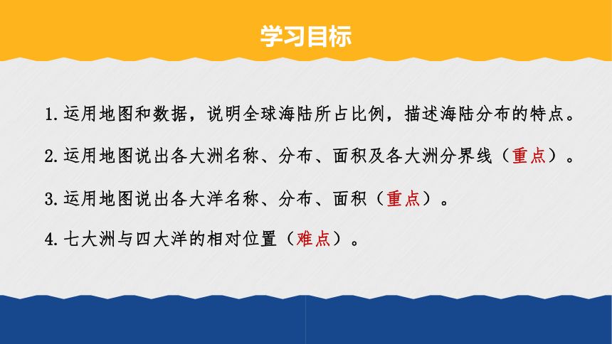 【推荐】2021-2022学年人教版地理七年级上册2.1《大洲和大洋》课件(共35张PPT)