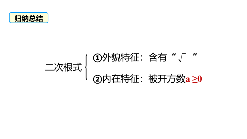 2021-2022学年八年级数学北师大版上册2.7  二次根式的概念及性质-课件（21张PPT）