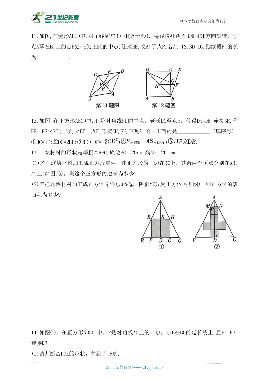 专项训练  相似三角形与特殊四边形、一元二次方程（含答案）